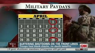 CNN Military pay if shutdown happens [upl. by Francoise]