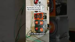 Picup setup 8 speekar wala Bundi ka bundi kumawathdvairalvideo electronic [upl. by Resiak]