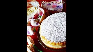 Torta paradiso con crema al latte Bimby [upl. by Enirol]