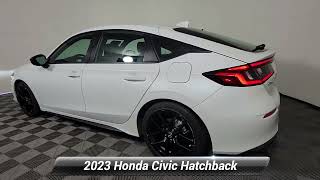 Certified 2023 Honda Civic Hatchback Sport Jersey City NJ PE009132 [upl. by Ayra]