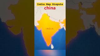 India’s Map Disputed How Different Nations See It  IndiaMap Geopolitics India China Pakistan [upl. by Elehcor]