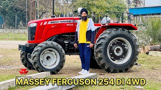 Massey ferguson 254 DI 4x4 Dynatrack smart tractor full review IMTWALE [upl. by Daye]