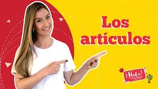 Los artículos  Conheça os artigos em espanhol [upl. by Toille297]