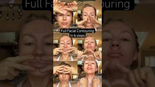 Full facial contouring in 6 steps [upl. by Winona959]