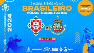 CPT X CPP B FEMININO  BRASILEIRO DE HÓQUEI 2024 [upl. by Farah]