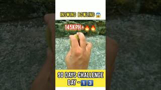 INSWING BOWLING 145KPH 🔥🥵  TENNIS BALL CRICKET shorts cricket bowling fastbowling inswing [upl. by Darsie]