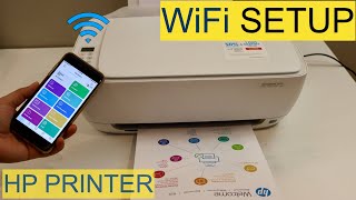 HP DeskJet Printer WiFi Setup [upl. by Puiia]