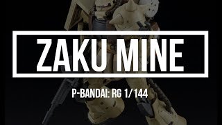 PBandai RG 1144 Zaku Mine Layer [upl. by Niobe]