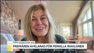 Pernilla Wahlgren om showen Kommer nog bli den sista  Nyhetsmorgon  TV4 amp TV4 Play [upl. by Maryly735]