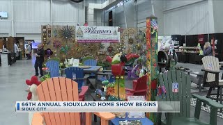 66th Annual Siouxland Home Show Begins [upl. by Einial]