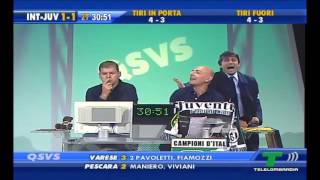 QSVS  il momento dei gol di Inter  Juventus 1  1 TeleLombardia [upl. by Narib]