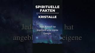 Spirituelle Fakten Kristalle [upl. by Bradski457]