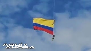 Militar que murió tras caer de la bandera de Colombia le dijo a su esposa que no quería participar [upl. by Franzen]