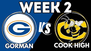 HS Series Bishop Gorman vs Cook High  Week 2 [upl. by Mitchiner]