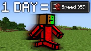 Minecraft But The Speed Increases [upl. by Frants252]