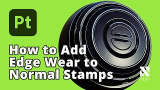 How to Add Edge Wear to Normal Stamps  Substance Painter Tutorial [upl. by Morton]