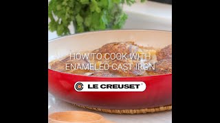 How to Cook with Enameled Cast Iron [upl. by Constanta642]