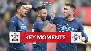 Southampton v Manchester City  Key Moments  QuarterFinals  Emirates FA Cup 202122 [upl. by Denten]