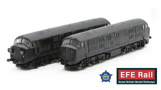 N Gauge News reveals new EFE Rail D600 Warship and Graham Farish POT stowage van [upl. by Nehpets]