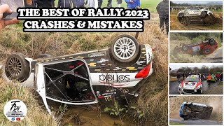 BEST OF RALLY 2023  CRASHES amp MISTAKES HD [upl. by Reilamag]