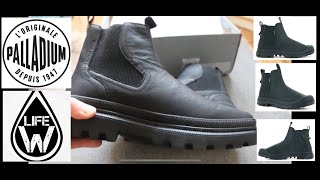 Palladium Pallatrooper Chelsea Waterproof Boots Black [upl. by Charo]