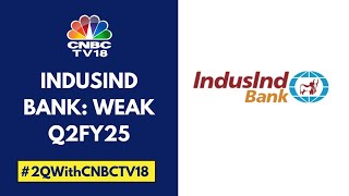 IndusInd Bank Q2FY25 Results Gross NPA At 9QTR High NIM At A 12Quarter Low  CNBC TV18 [upl. by Aratnahs]