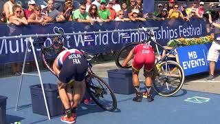 2017 Penticton ITU Duathlon World Championships  Elite Mens Highlights [upl. by Gardie628]