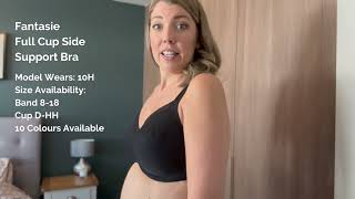 Fantasie Fusion Underwired Full Cup Side Support Bra  Review [upl. by Jorgan]