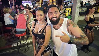 Crazy Nightlife Scene in Phuket Thailand 🇹🇭 Bangla Road Patong Beach [upl. by Frolick233]