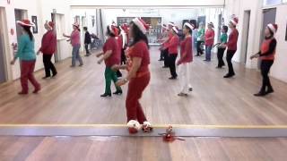 Christmas Waltz line dance [upl. by Khanna]