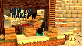 How to make PW in MELON SMP I MineCraft I MELON SMP [upl. by Purdy]