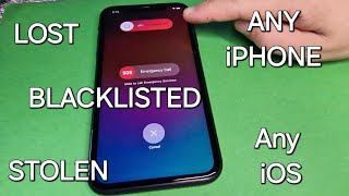 LostStolenBlacklisted iPhone 678X1112131415 iCloud Unlock Any iOS without Apple ID✔️ [upl. by Lesley491]