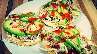 Deliciosas TOSTADAS DE PESCADO recetas facil [upl. by Aneehs974]