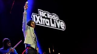 Chronixx  Here Comes Trouble at 1Xtra Live 2013 [upl. by Townsend]