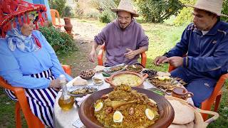 Inside a Secret Village in North Africa  Moroccan Village Food [upl. by Ynoep]