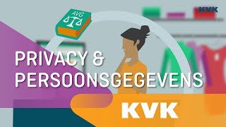 AVG Privacy amp Persoonsgegevens  KVK [upl. by Zales]