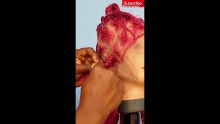 How to add hair on knotless braids [upl. by Idalia]