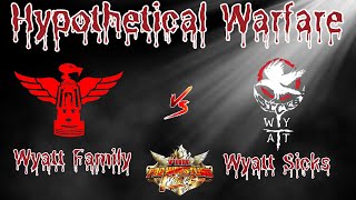 Hypothetical Warfare Wyatt Family vs Wyatt Sicks fire Pro Wrestling World [upl. by Petersen]