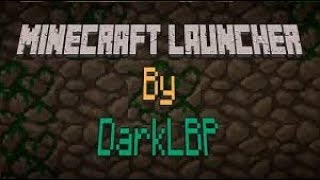 COMO DESCARGAR LAUNCHER DE MINECRAFT ACTUALIZABLE DARKLBP 2017 [upl. by James]