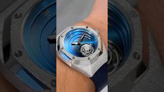 Audemars Piguet Royal Oak Concept Flying Tourbillon White Gold Blue Dial 26630BCGGD326CR [upl. by Enyrat]