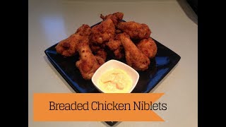 Breaded chicken nibletschicken wingsbreaded chickenstartersRamadhan iftari [upl. by Aia]