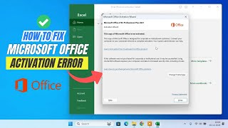 How to Fix quotThis copy of Microsoft Office is not activatedquot [upl. by Yme]