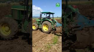 TRAKTOR TEBU BESAR JOHN DEERE 6100D shorts [upl. by Aihsyla]