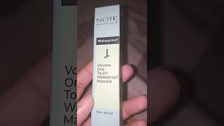 J Note cosmetics waterproof mascara [upl. by Diet]