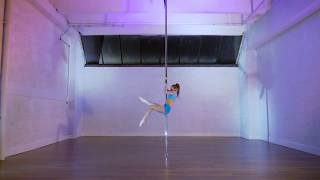 7 RingsAriana Grande Pole routine [upl. by Riatsila]