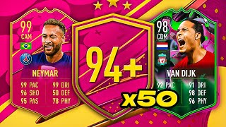 50x 94 FUTTIES OR SHAPESHIFTERS PLAYER PICKS 🥳 FIFA 23 Ultimate Team [upl. by Sayers]