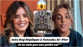 Inès Reg Réplique à Natasha StPier  Je ne suis pas une petite sal – Retour Nouveau Spectacle [upl. by Bopp185]