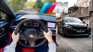 🔥BMW 128Ti M SPORT POV Test Drive 265HP [upl. by Gnemgnok]