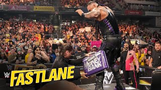 JD McDonaghs interference BACKFIRES WWE Fastlane 2023 highlights [upl. by Granny]