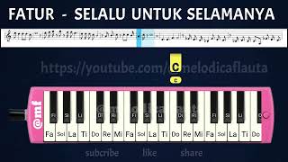 MELODICA COVER TUTORIAL SELALU UNTUK SELAMANYA [upl. by Airamana961]